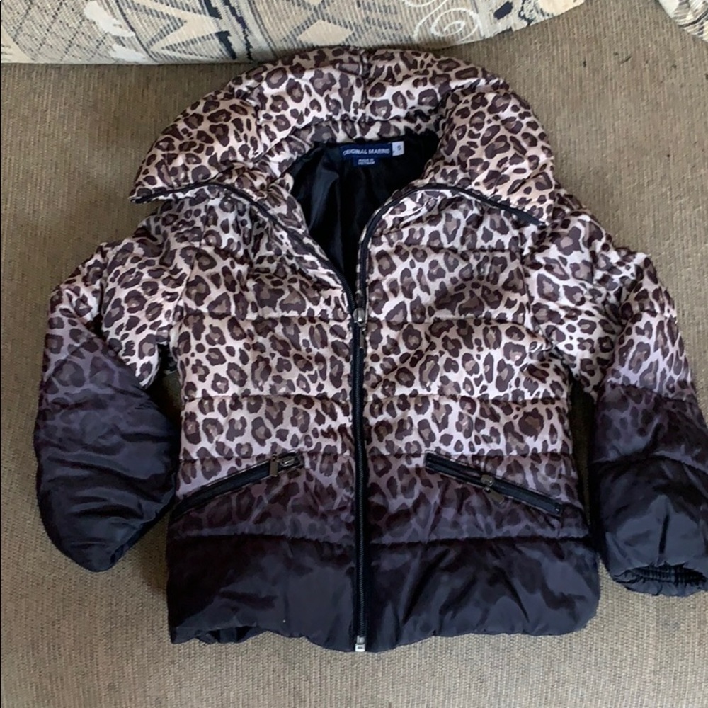 Original Marines Girls Ombre Puffer Coat